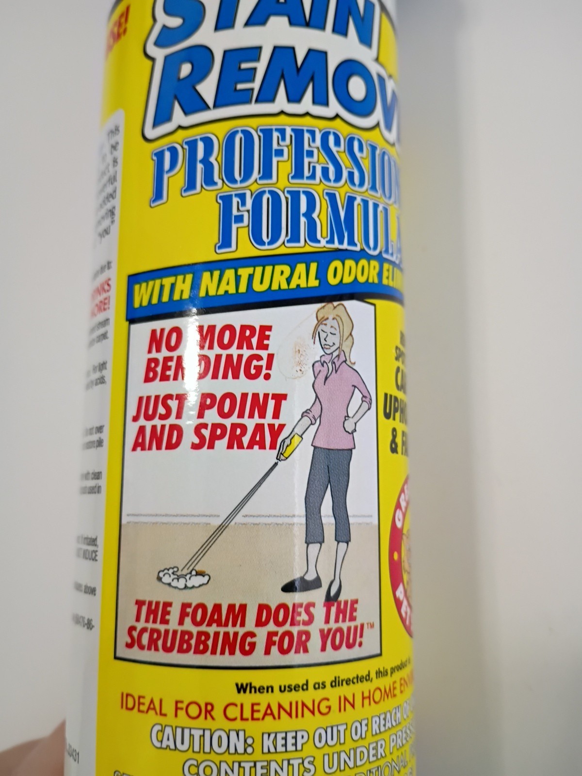 ORIGINAL CAMPANELLI Stain Remover Professional Formula Pet Stain Odor 18 oz NEW