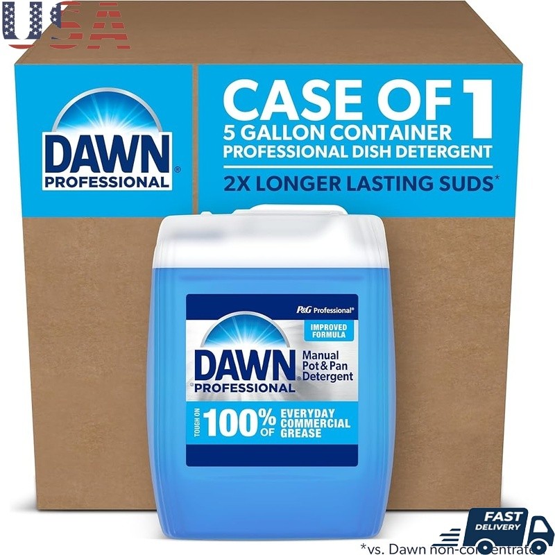 Concentrated Dishwashing Liquid Long Lasting Suds Cleans Greasy Pots 640 Sinks
