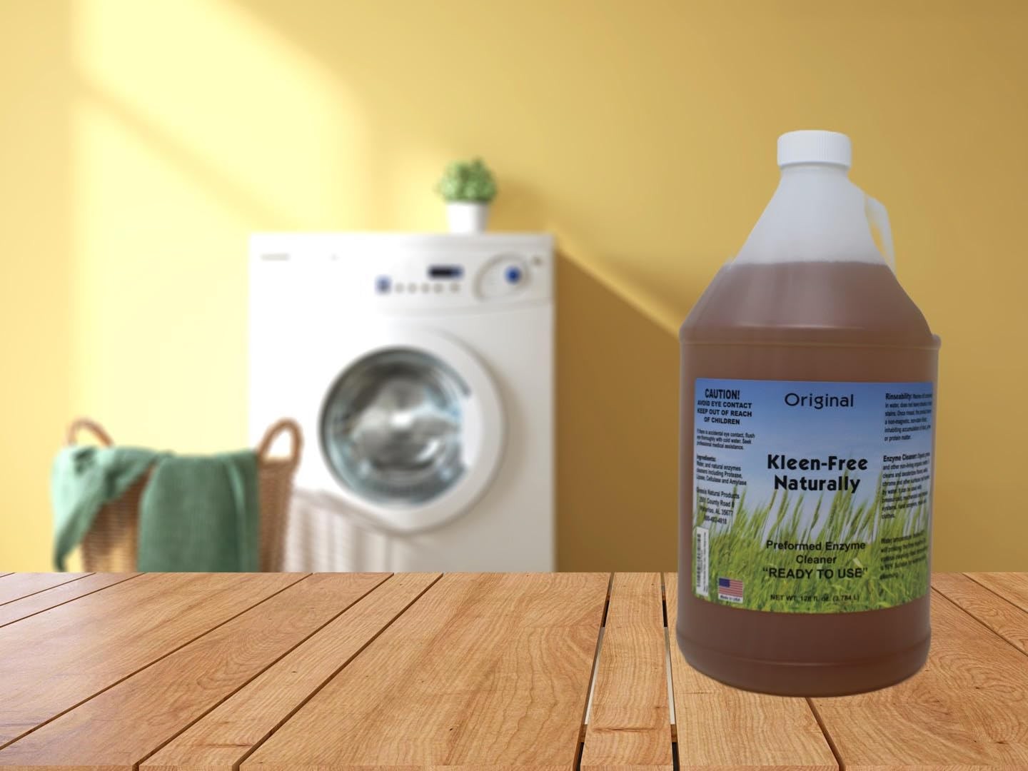 Naturally Preformed Enzyme Cleaner, Enzyme Solution, Multi-Purpose Cleaner, L…
