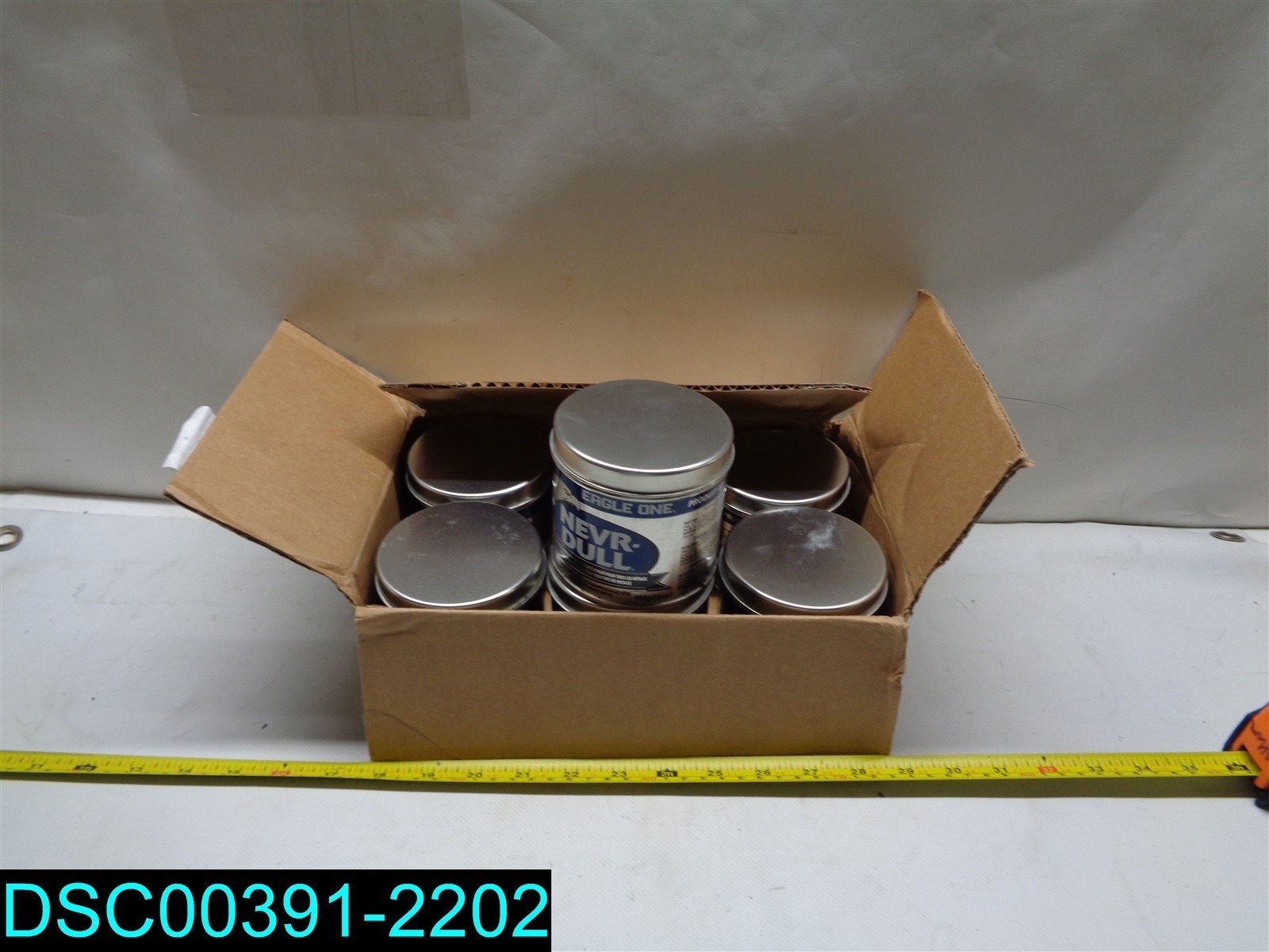 QTY=30OZ:(5OZ X 6) Eagle One 10355 Nevrdull All Metal Wadding Polish079933103553