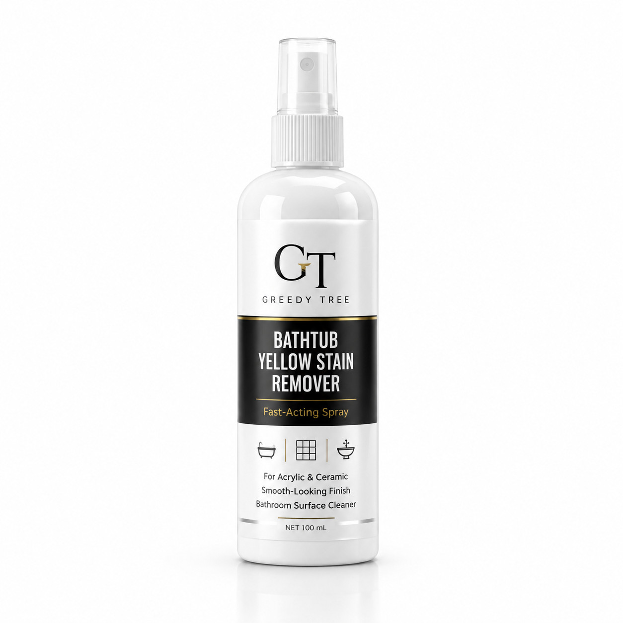 Acrylic Bathtub Yellow Stain Remover For Cleaner Smoother Look