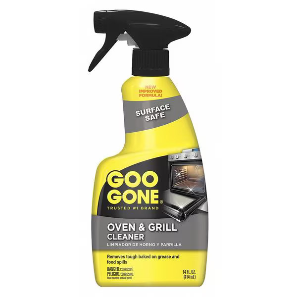 Goo Gone Oven Cleaner, Trigger Spray Bottle, 14oz, Liquid, Unscented 2059 Goo