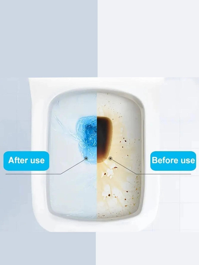 30pcs Toilet Cleaning Tablets, Low-odor, Removes Stains From Toilet Bowl – NEW