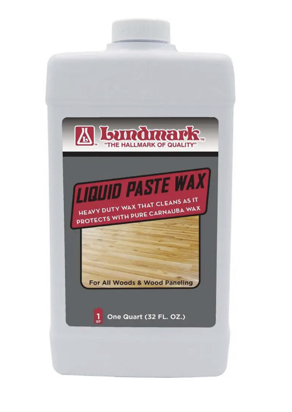 Lundmark 32 Oz. Liquid Paste Floor Wax 3208F32-6 Lundmark 3208F32-6 32 Oz.