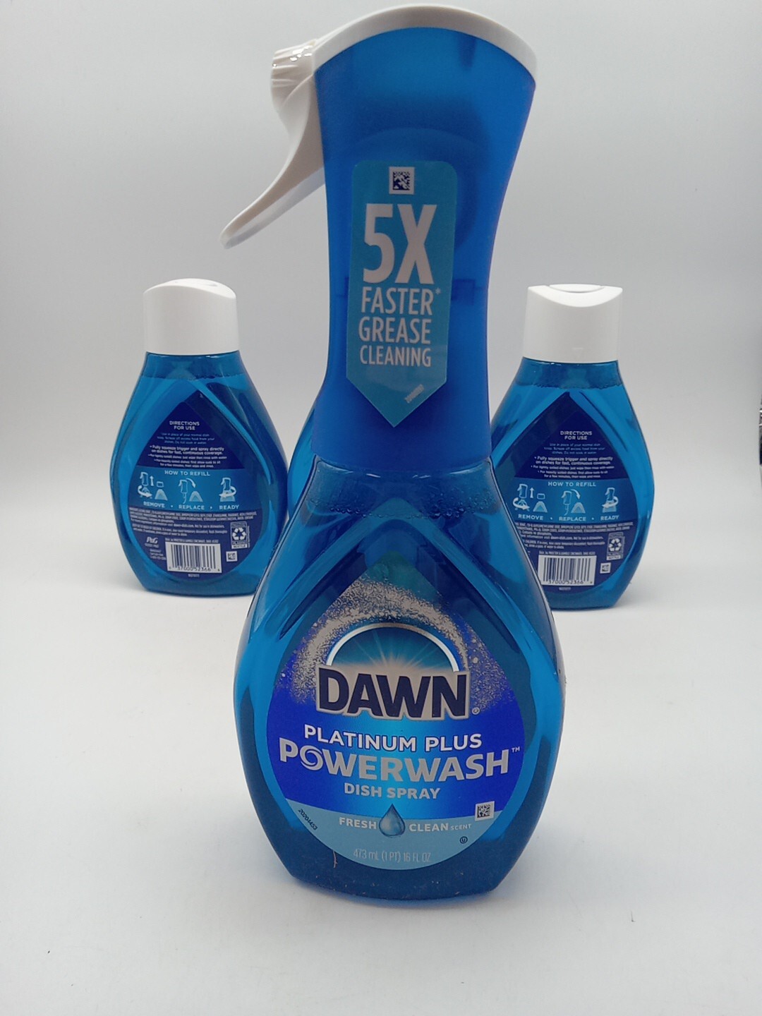 DWAN Ultra PLATINUM POWERWASH Dish Spray 16 OZ Starter Kit+ 3 Refills. .. 127