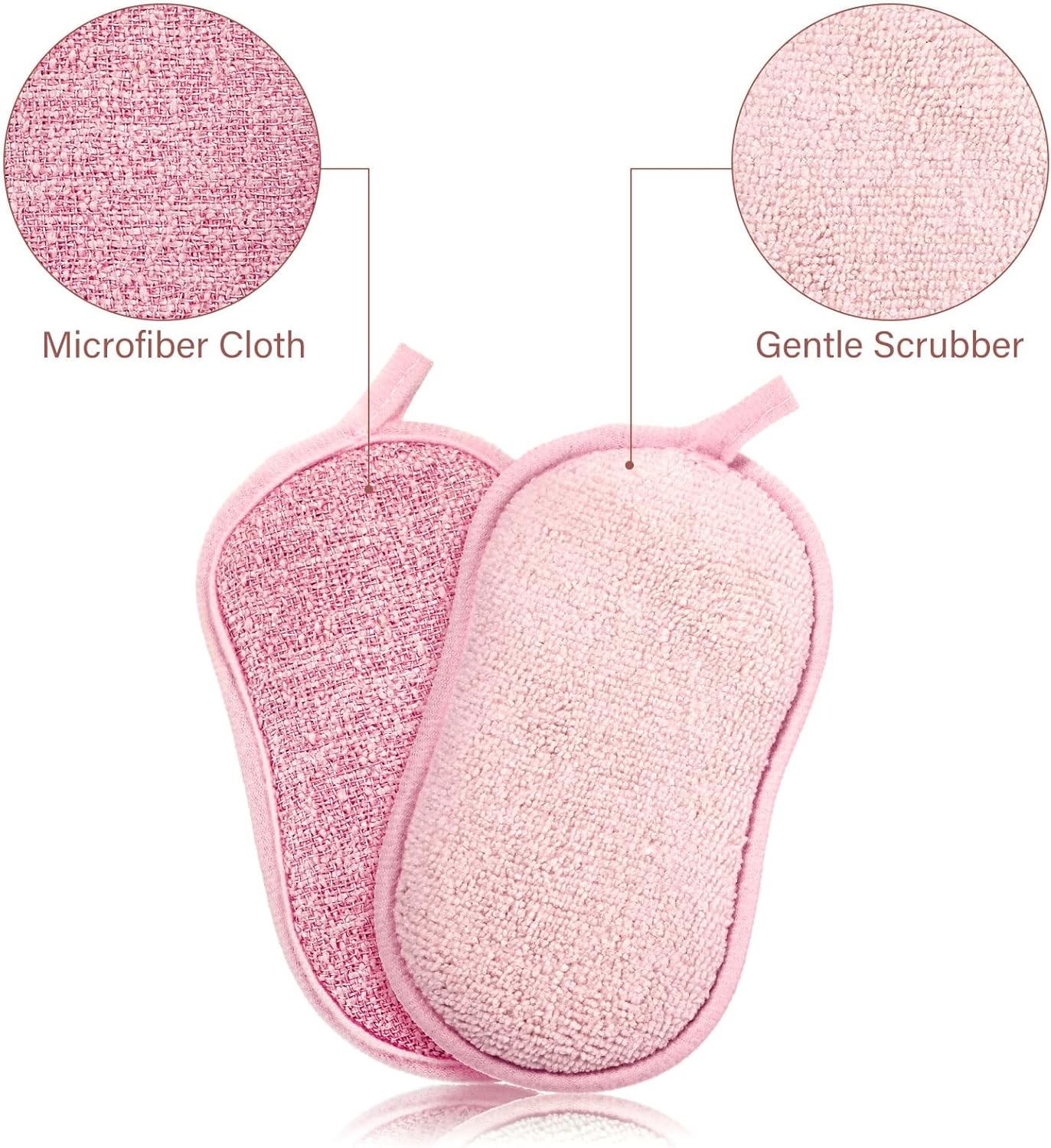 10 Pieces Multipose Kitchen Scrub Spons, Non-Scratch Microfiber