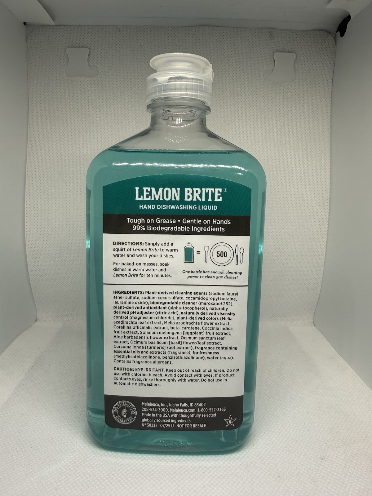 Melaleuca Ecosense Lemon Brite Concentrated Dish Soap Liquid Eucalyptus &Sea Sal