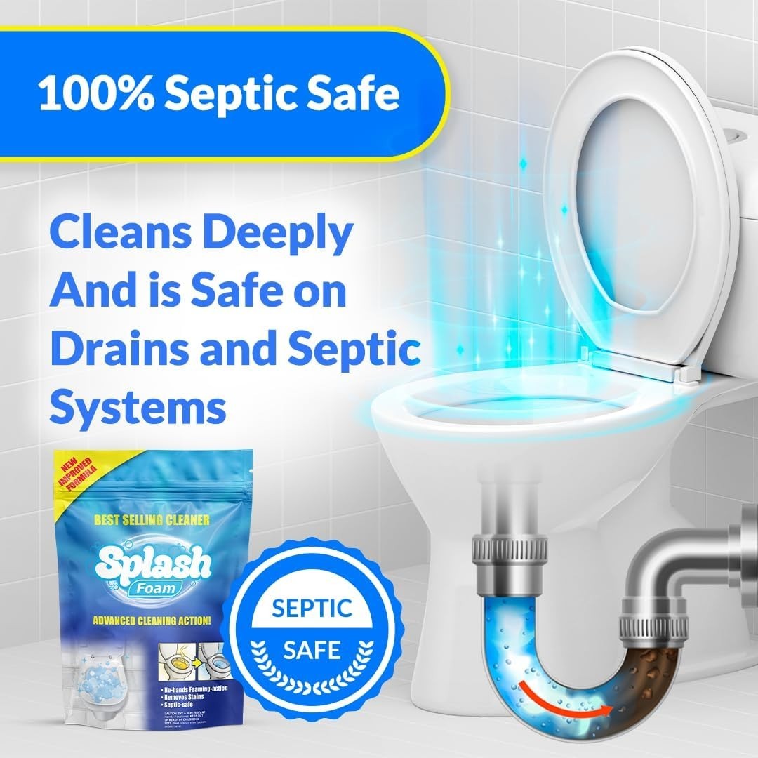 Fresh-Scented Self-Activating Toilet Cleaner – 14 oz – No Scrubbing Needed