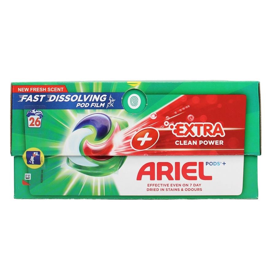 Ariel Extra Clean Power Pods 26 Washes