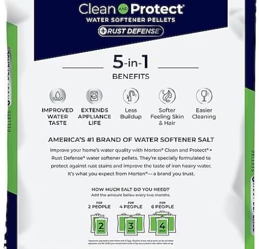 Water Softener Salt Pellets