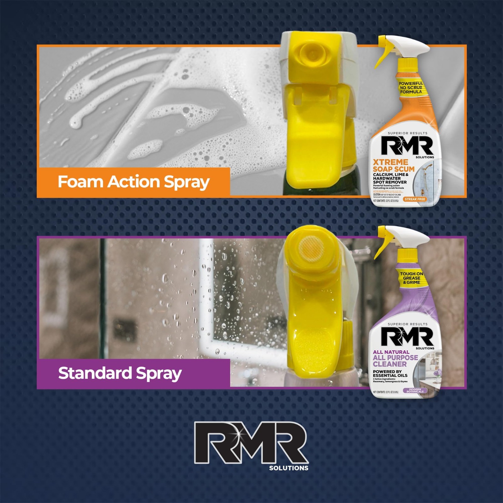 Xtreme Soap Scum Remover & All-Purpose Cleaner Bundle – 2-Step Bathroom & Househ