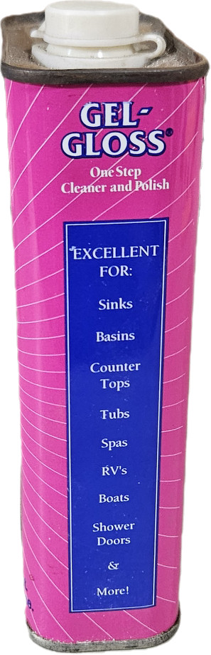 GEL GLOSS GG-1 Kitchen and Bath Polish & Cleaner 16oz Liquid