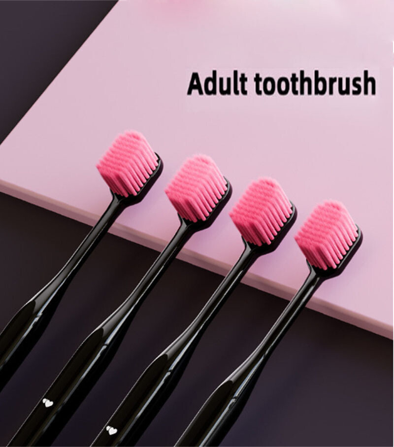 Extra Soft Micro-Toothbrush for Sensitive Gums and Teeth. (6 Pack)