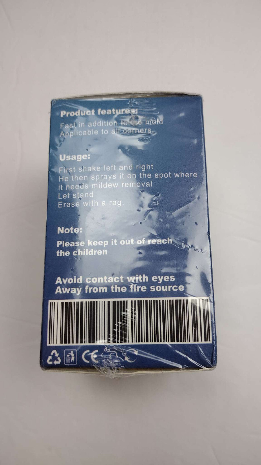 Mould Cleaner Spray 60 ml Bottle for Toilet, tile gap, wall covering
