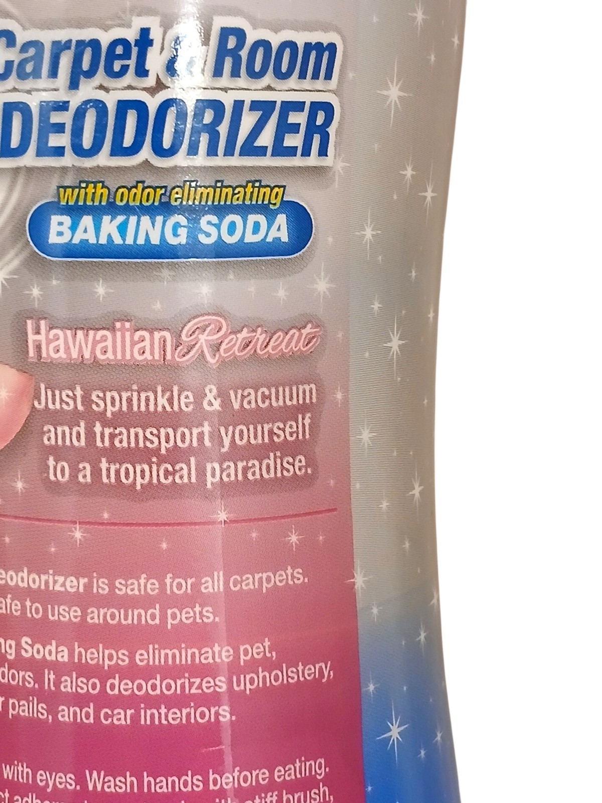 6 Cans PLUMERIA Carpet Deodorizer Baking Soda House Cleaning Janitorial Supply