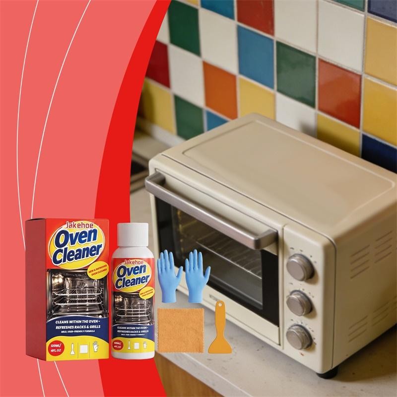 Heavy Duty Oven Cleaner Foam, Removes Grease & Burned-On Food