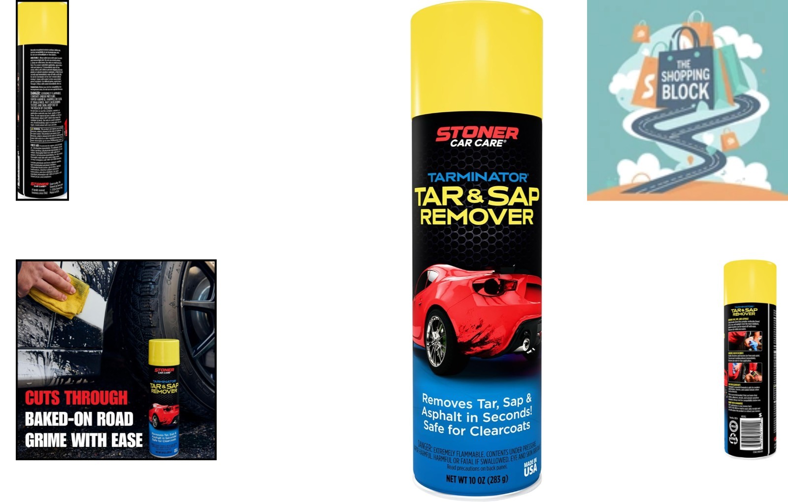 Tarminator 10 oz Auto Tar, Sap & Asphalt Remover, Safe on Paint & Chrome