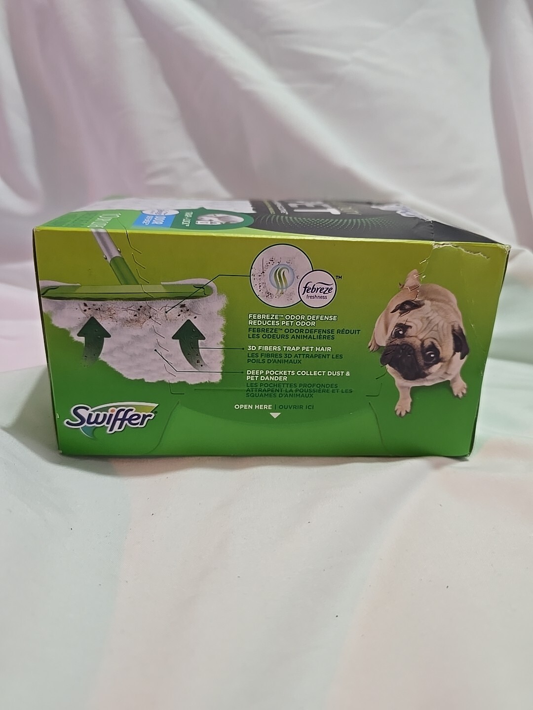 Swiffer Sweeper Pet Heavy Duty Dry Multi Surface Cloth Refills Febreze