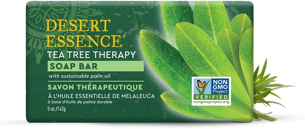 Tea Tree Therapy Cleansing Bar Soap – 5 Ounce – Therapeutic Skincare – All Skin