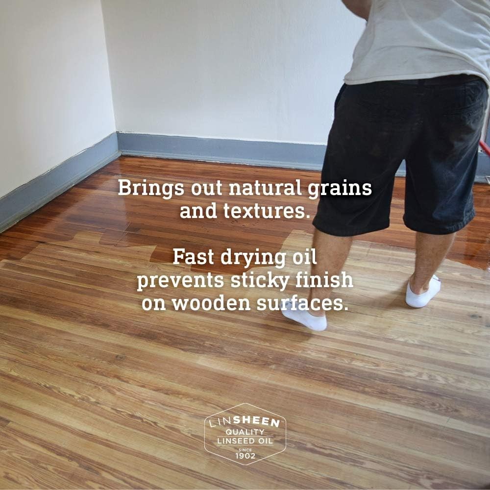 Linseed Oil for Floors & Sports Equipment – Gallon