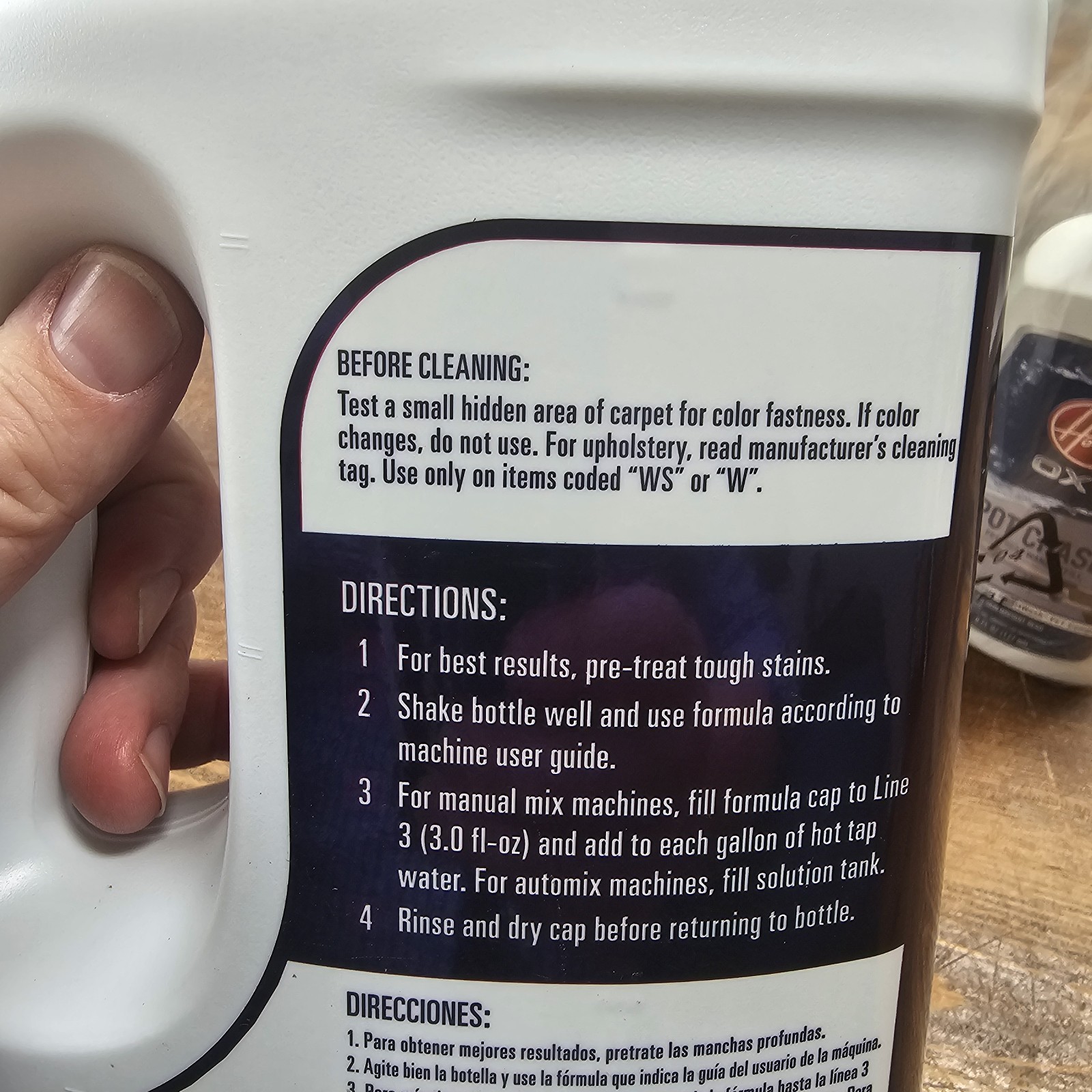 Hoover Paws & Claws 64 Oz Spot Chaser With Oxy 32 Oz & 6 Oz New Stain Guard