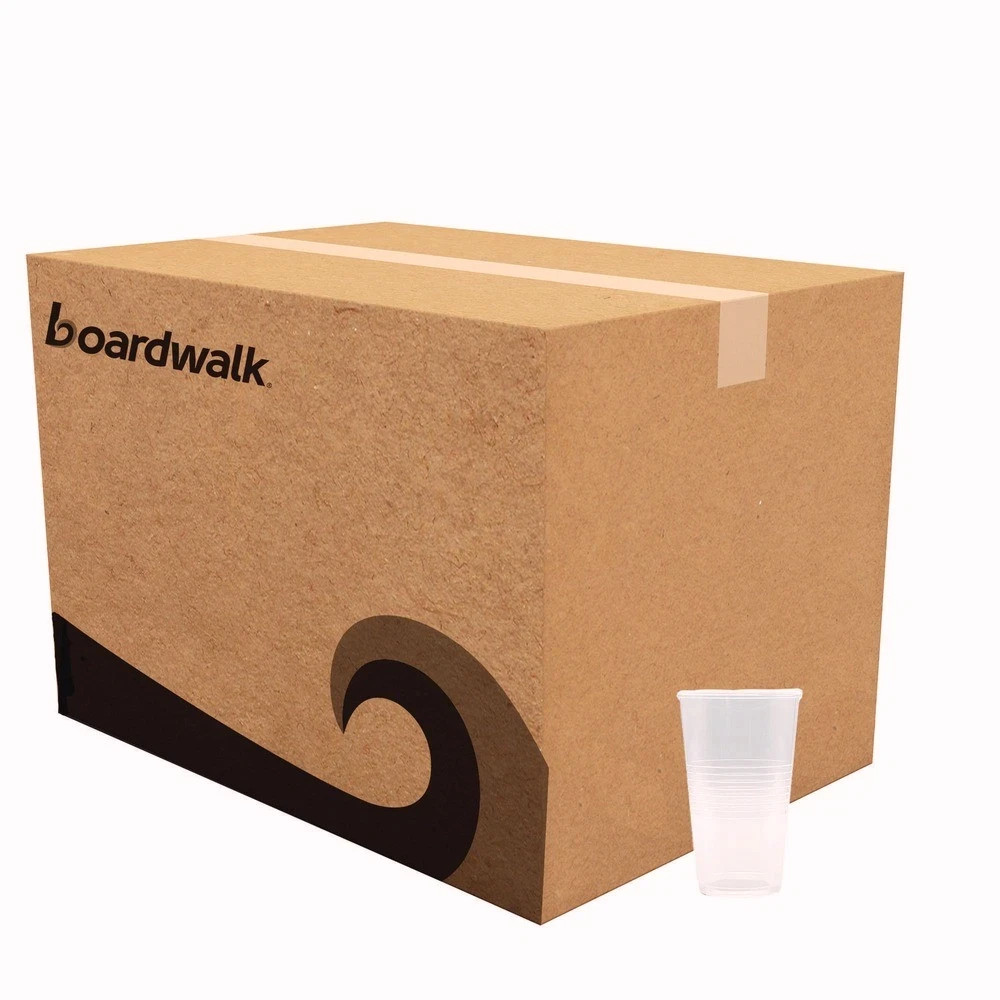 Boardwalk TRANSCUP20CT 20 oz. Translucent Plastic Cold Cups – CL (1000/CT) New