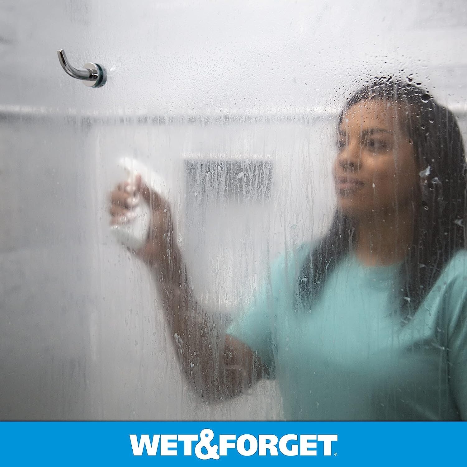 Wet & Forget Shower Cleaner Multi-Surface Weekly No Scrub, Fresh Scent, 64 Oz