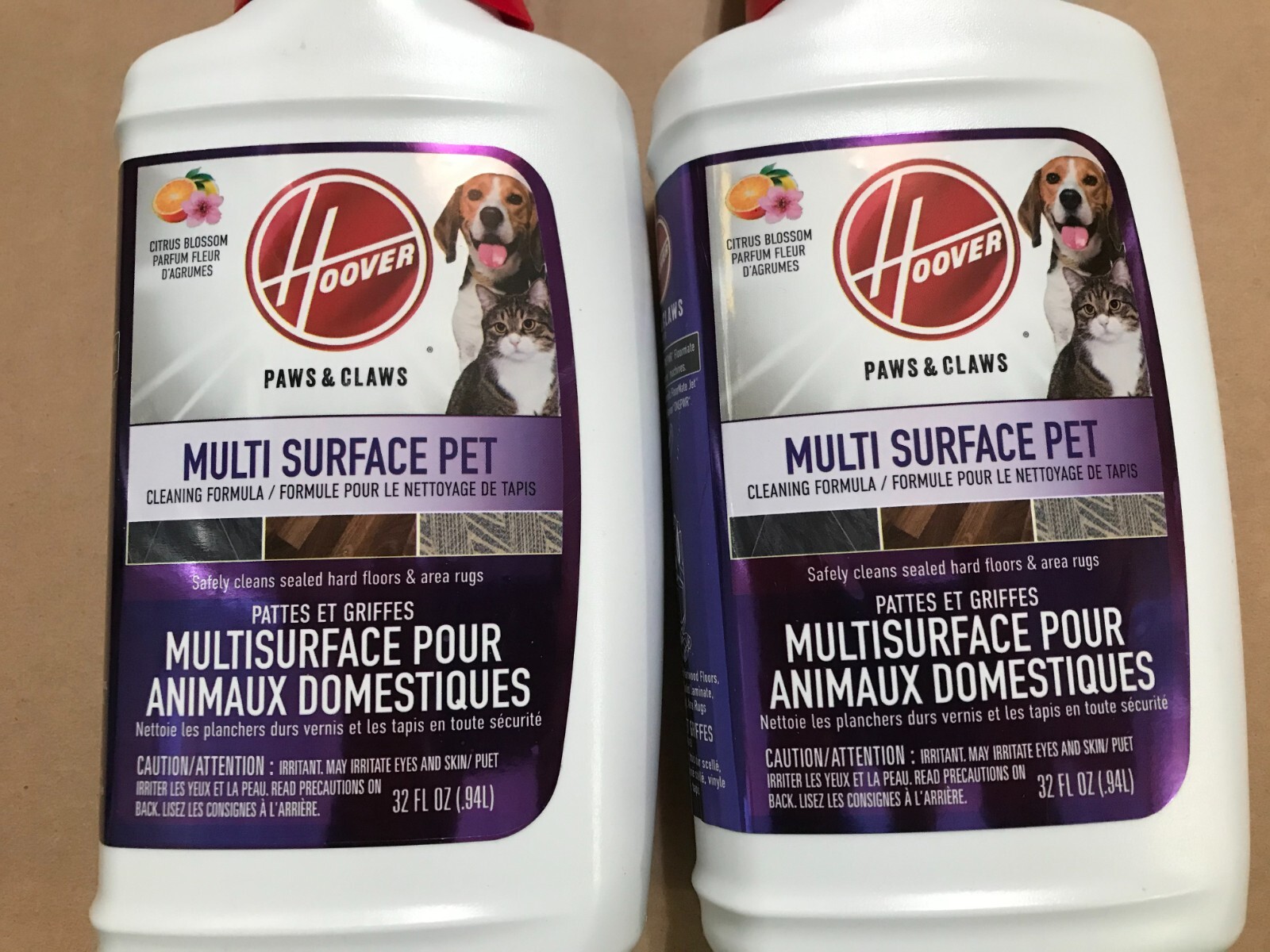 64 oz Hoover Paws And Claws Deep Clean & Neutralize Enzymatic Carpet Cleaner