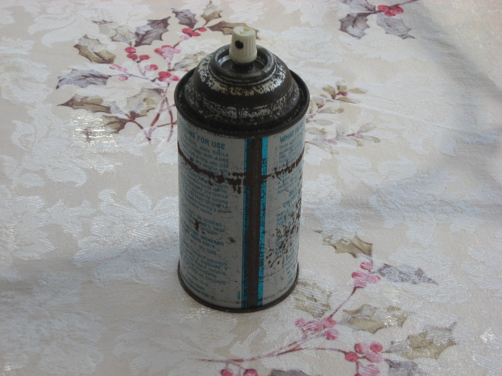 Vintage Sheila Shine Stainless Steel Cleaner & Polish 10 oz. Aerosol Can Rare