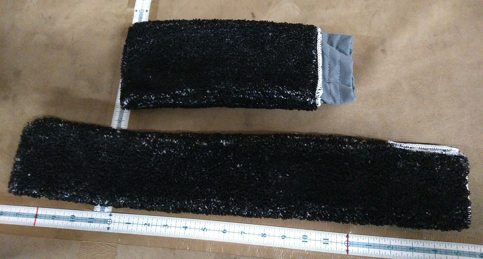 Microfiber High Duster heads Black White 6.5×12 Lot Of 7 Greenplus