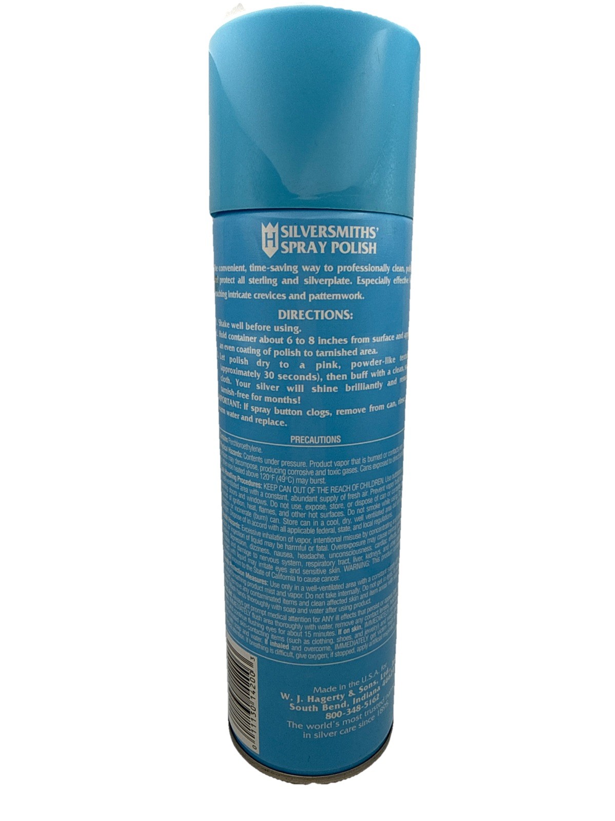 Hagerty Silversmiths’ 14.5oz Spray Silver Polish Prevents Tarnish XL SIZE