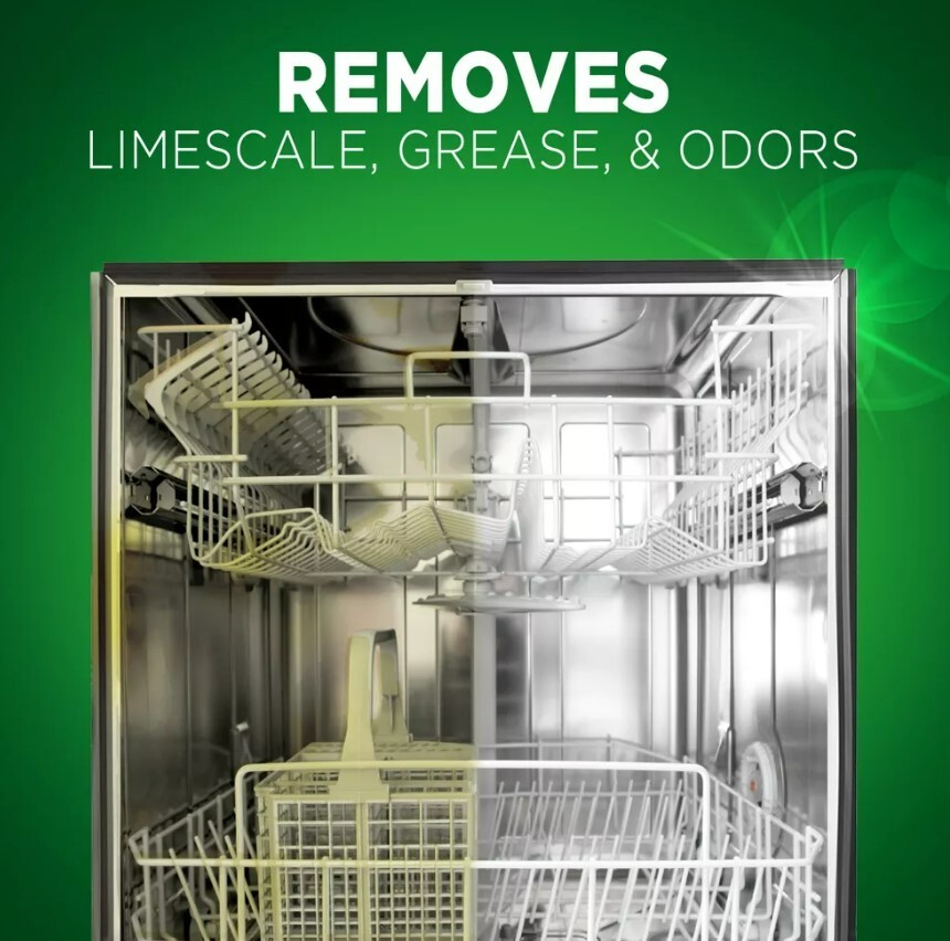 Dishwasher Cleaner Tablets Gluten free Washing Machine Cleaner fresher sparkling