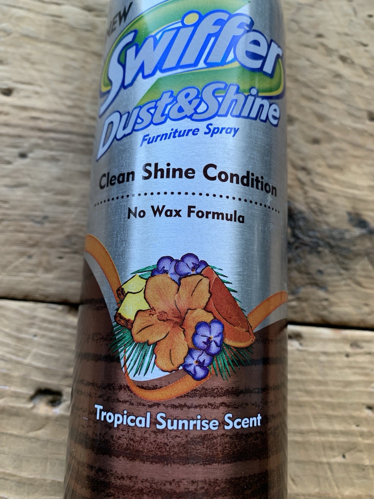 Swiffer Dust & Shine Spray Tropical Sunrise Scent 9.7 Oz