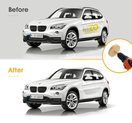 2 Pack Decal Remover Eraser Wheel Rubber Eraser Wheel for Drill Removes Car Stri