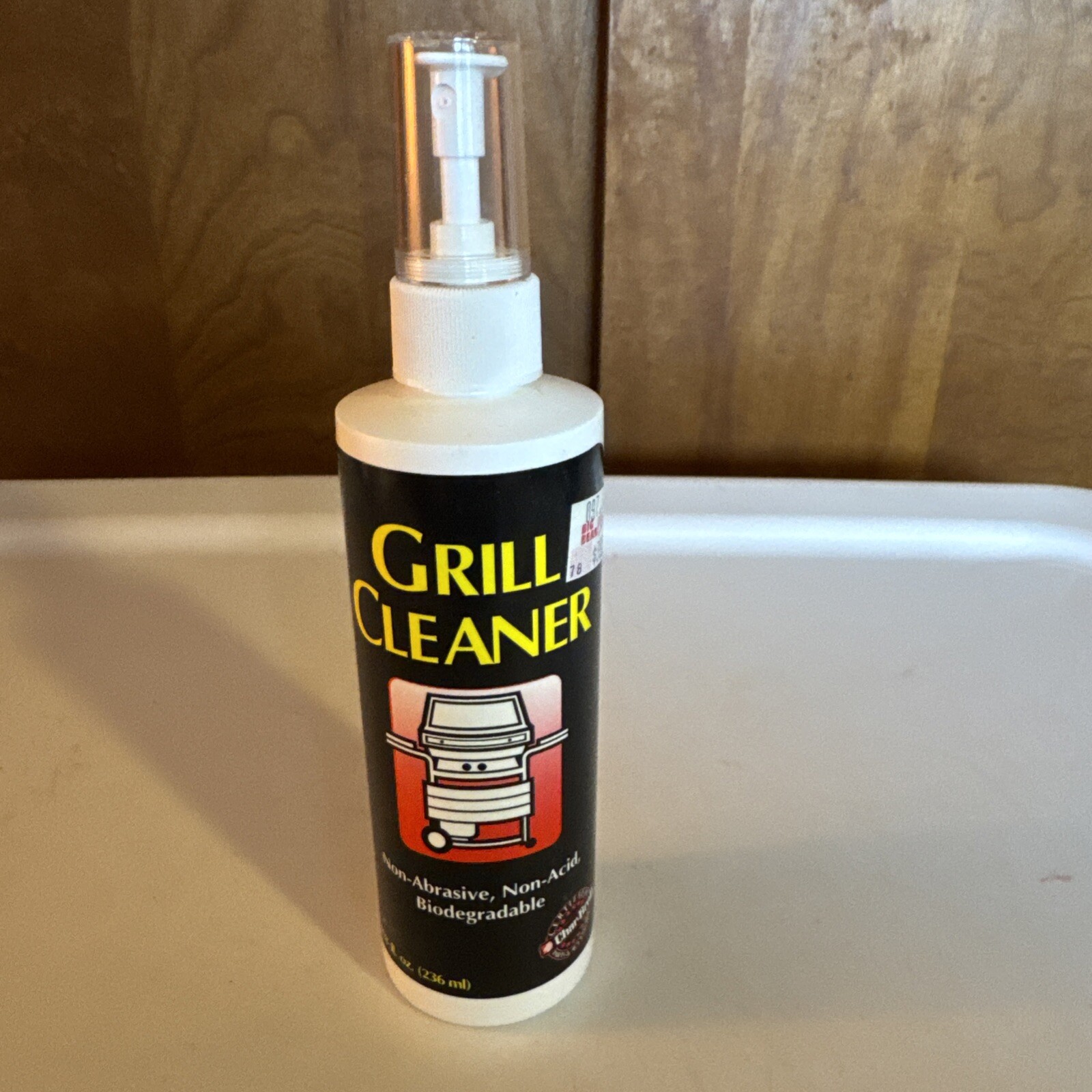 BBQ OVEN SPRAY GRILL COOKER HOB CLEANING CLEANER DEGREASER Pump Sprayer 8 fl oz
