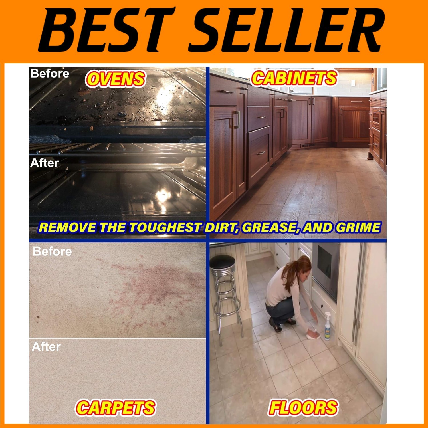 Green Miracle Cleaner – Stain Remover for 1,000+ Surfaces
