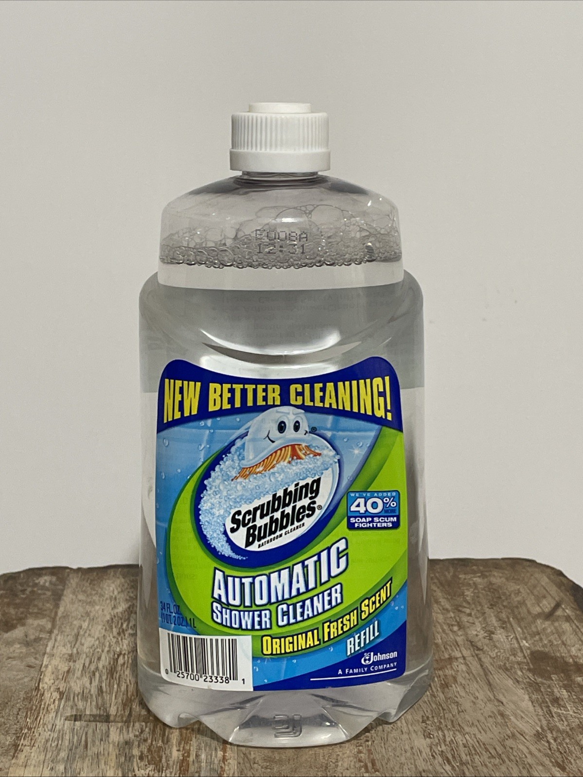Scrubbing Bubbles Automatic Shower Cleaner Refill Original 34oz Bottle BRAND NEW