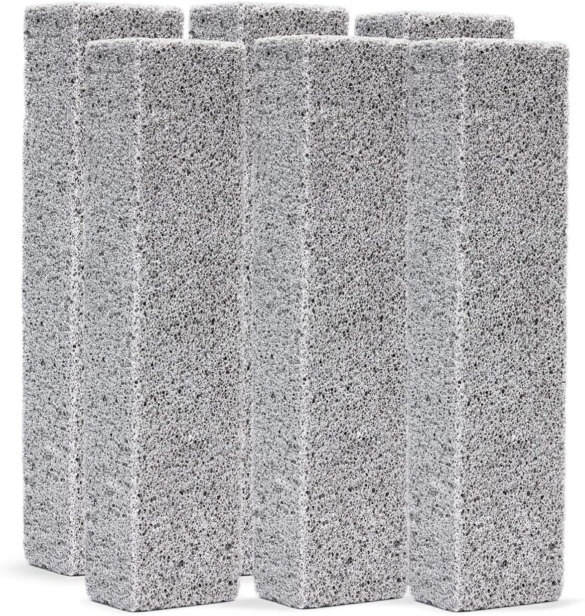 Pumice Stone for Toilet 6 Pack Cleaning Bowl Pumice Stick Pumie Heavy Duty Tile
