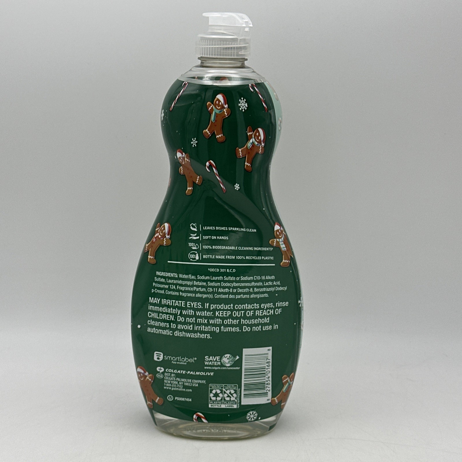 2 Palmolive Ultra Liquid Dish Soap Limited Edition Winter Pine & Gingerbread Lot