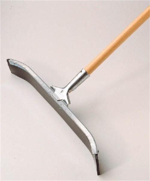 Ettore 54455 Industrial Duty Steel Straight Floor Squeegee 24 in.