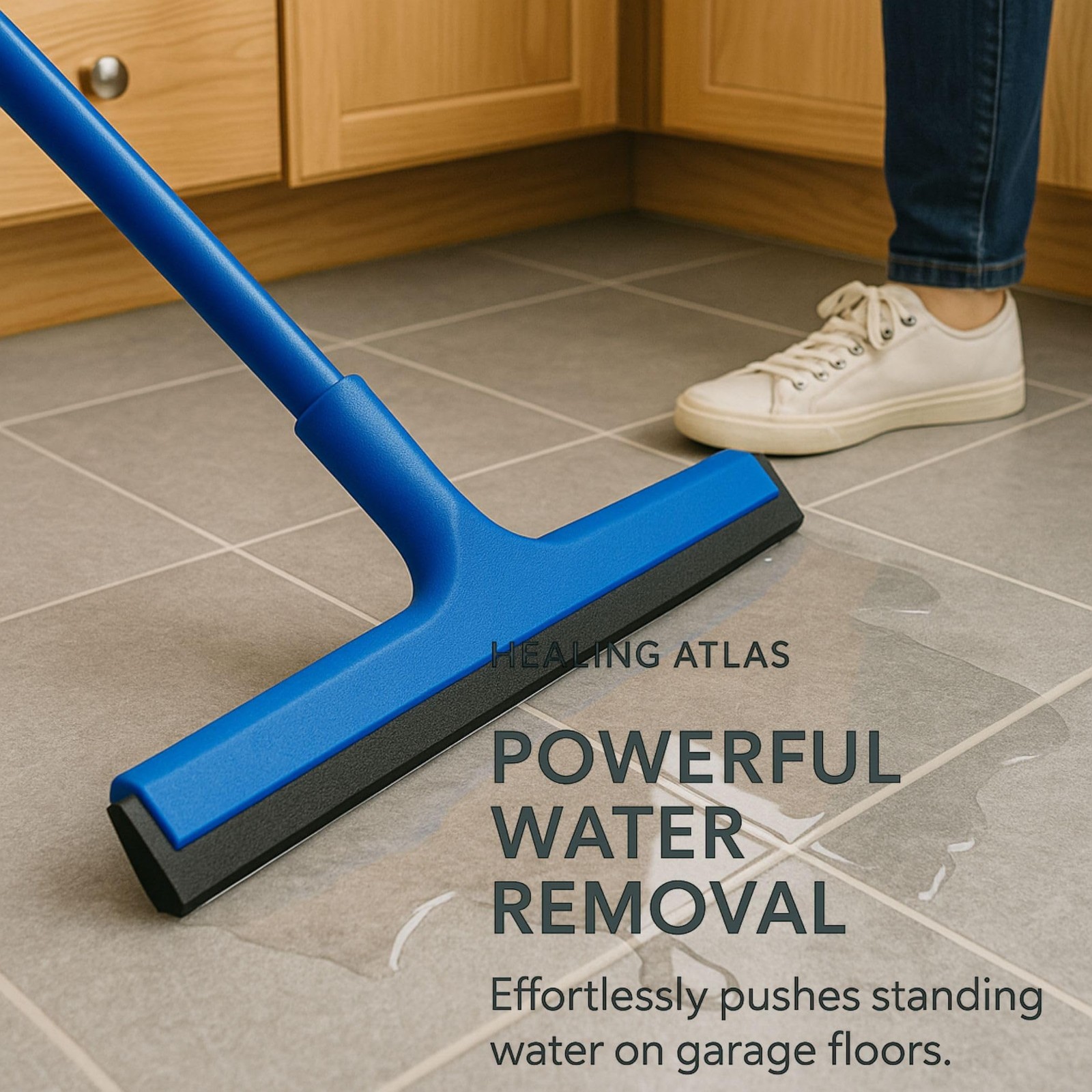 3-Pack 17” Foam Floor Squeegee Heads – Made with Recycled Plastic – EVA Foam …