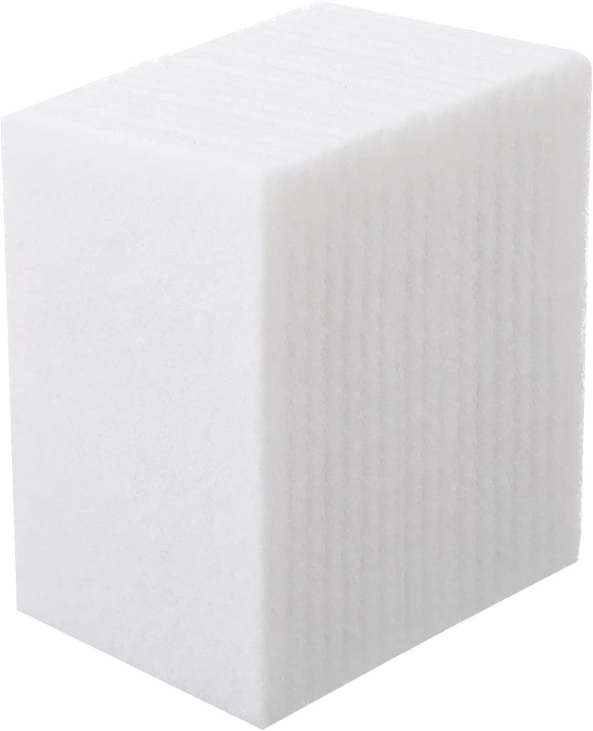20 Non-Scratch White Scouring Pads – Reusable Multipurpose Cleaning Sponges