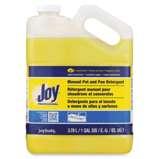 Joy 57447 Dishwashing Liquid Lemon Scent 1 Gallon Bulk Detergent Jug Refill New