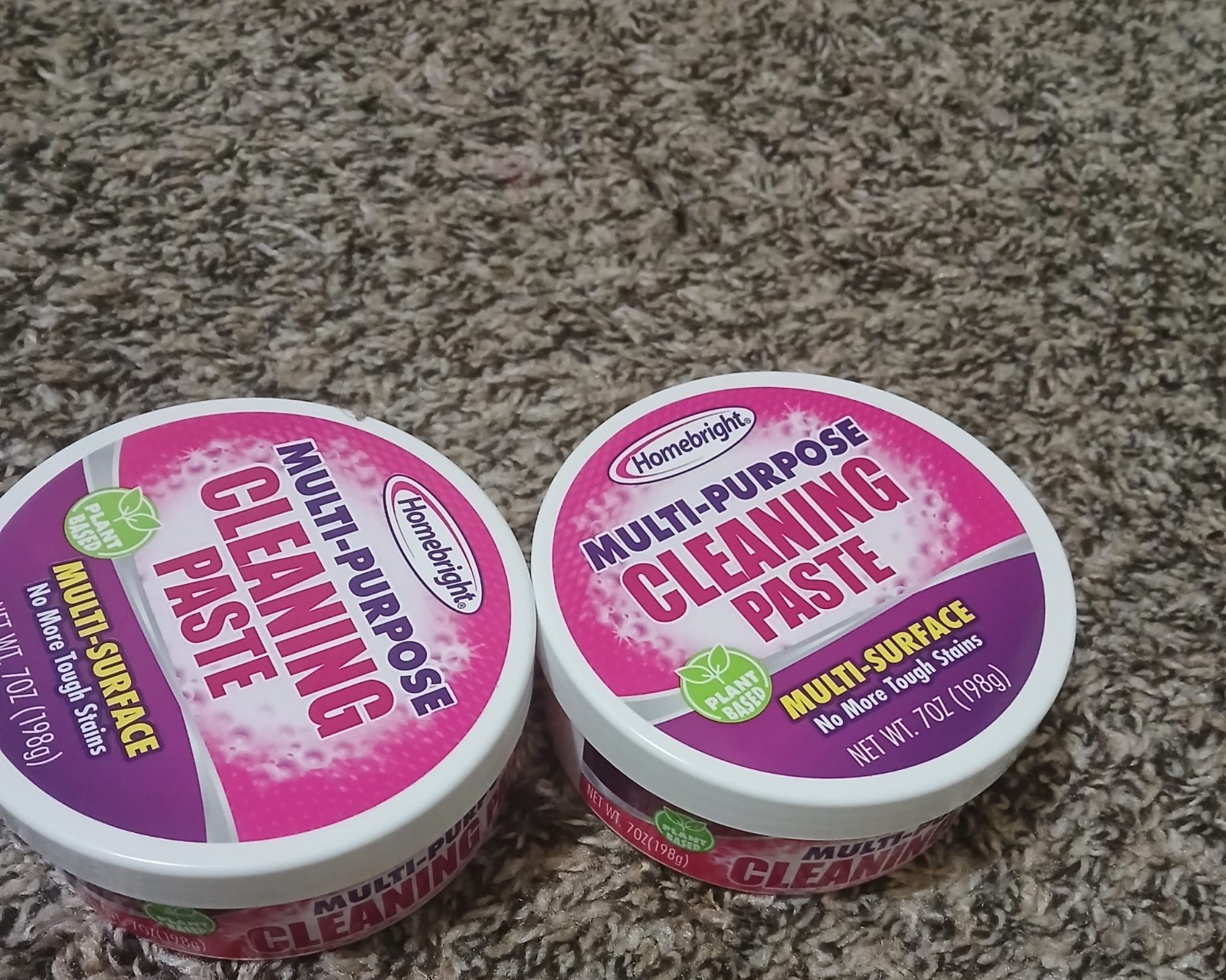 Homebright Multi Purpose Cleaning Paste 7oz Multi Surface 2 Pack