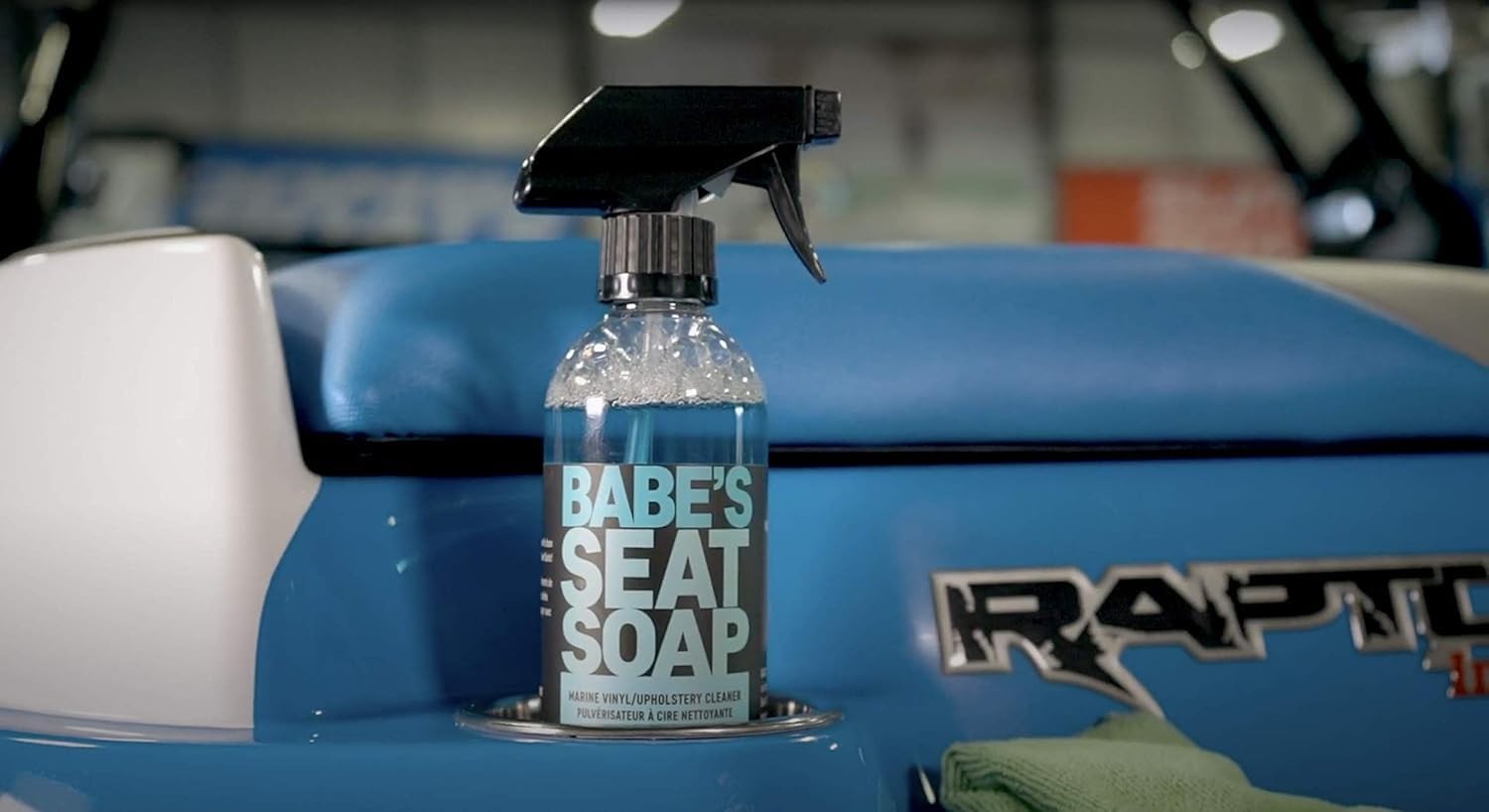 Babes Seat Soap Marine Vinyl Plastic Leather Cleaner Boat Upholstery
