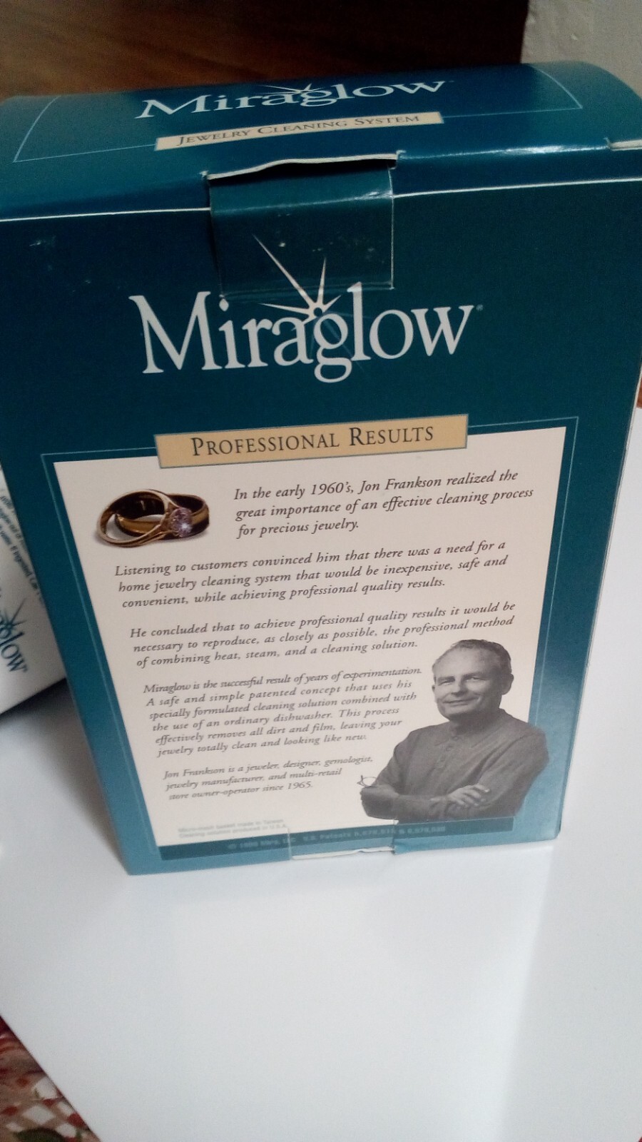 Jewelry Cleaner Liquid Restores Shine & Brilliance Gold Diamond Platinum Stones