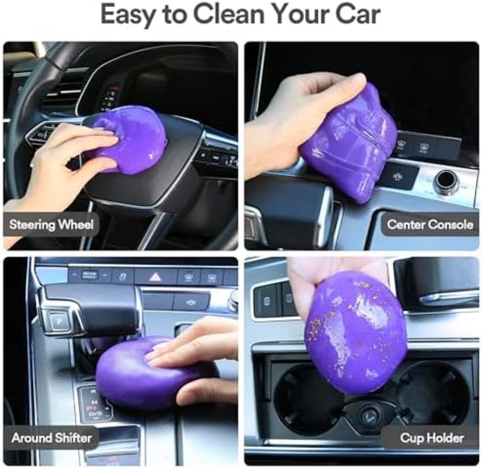Car Cleaning Gel Car Clean Detailing Putty, Universal Car Interior Cleaner Slime