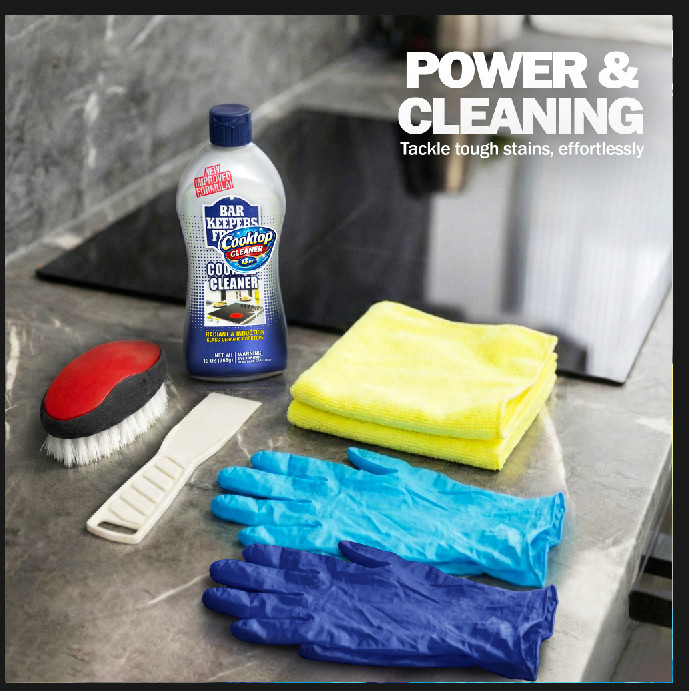 Cherry Enterprises Cooktop Rescue Kit – Glass & Ceramic Stove Cleaning System