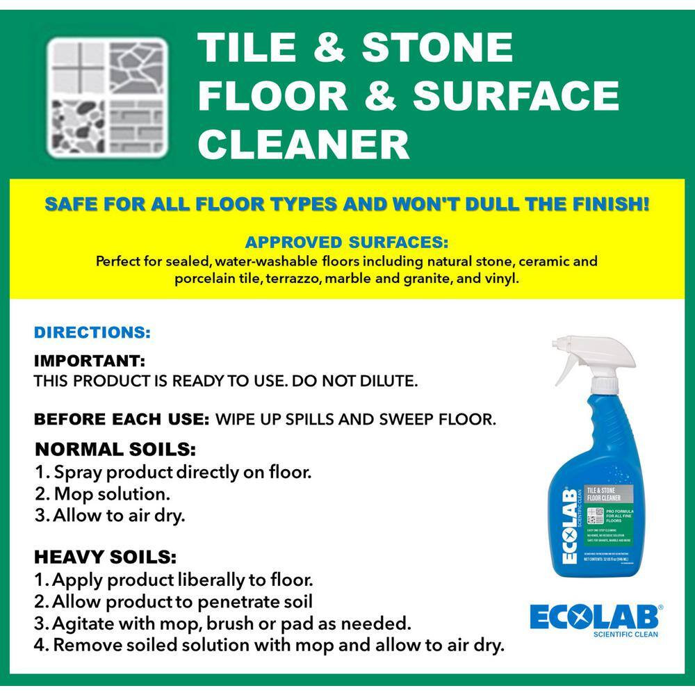 32 fl. oz. Tile and Stone Floor Cleaner (3-Pack)