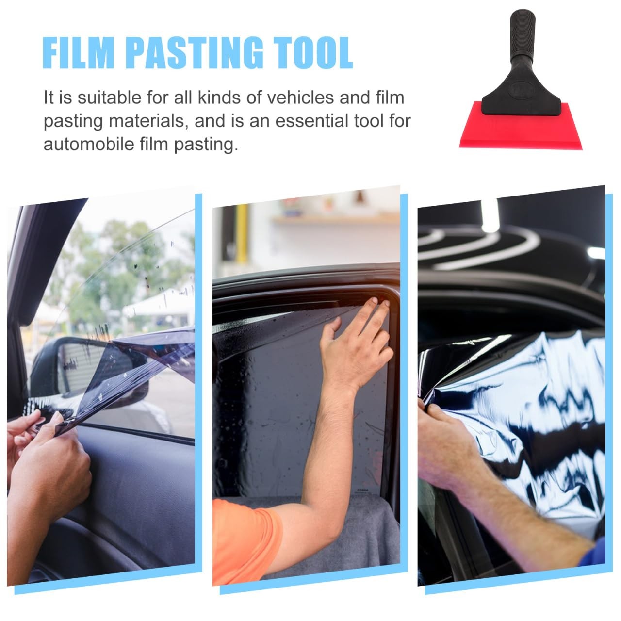 Window Squeegee for Car Tint Car Windshield Squeegee Window Tint Film and Vin…